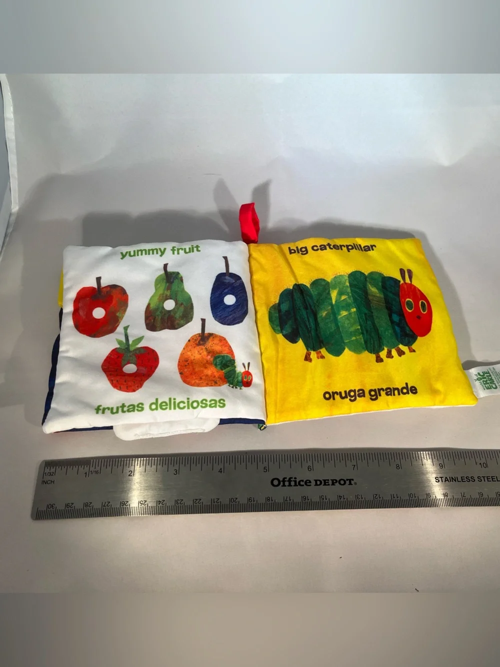 The Very Hungry Caterpillar Soft Baby Book - Multicolor